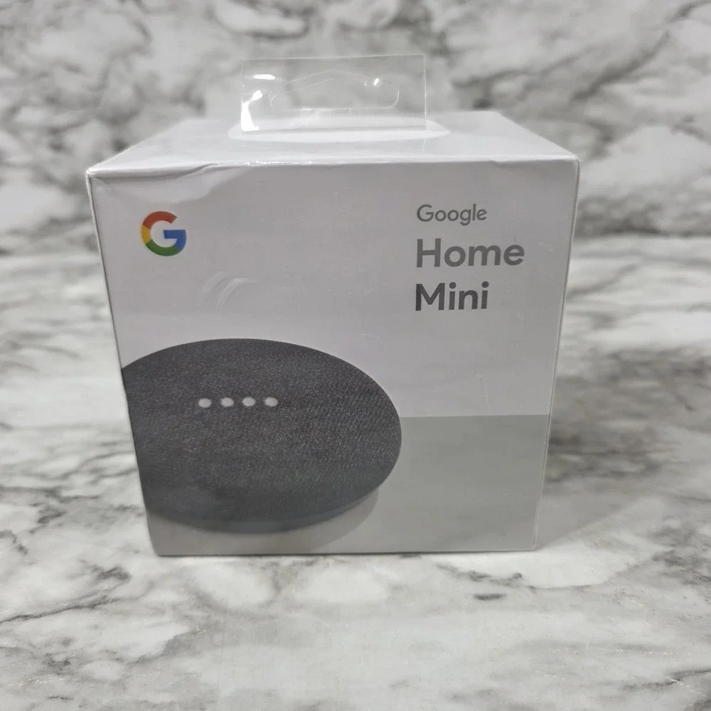 Google Home Mini - Charcoal (GA00216-US) Brand New Sealed